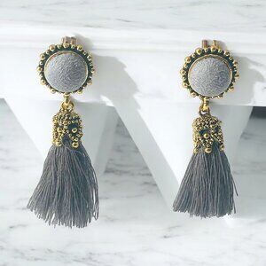 Vintage Women Velvet Earrings